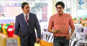 Two men walking