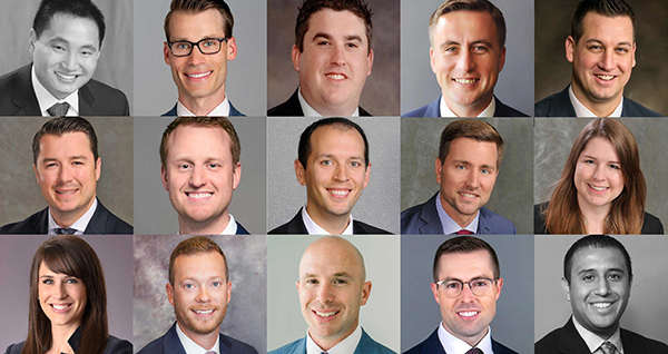 Group of Financial Advisor headshots
