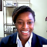 Jasmine Butler smiling