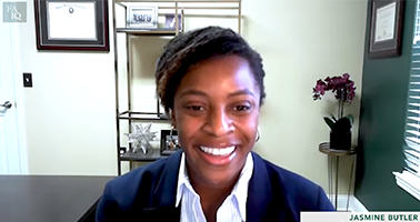 Jasmine Butler smiling